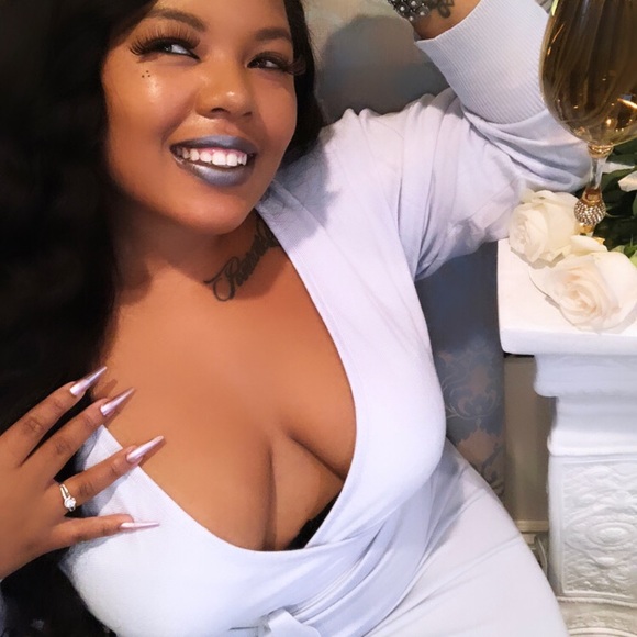 ~Contentment Off-Shoulder Sweater Dress~ - Picture 7 of 12